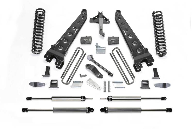 Fabtech 08-10 Ford F450/550 4WD 6in Rad Arm Sys w/Coils & Dlss Shks-thumbmail-1