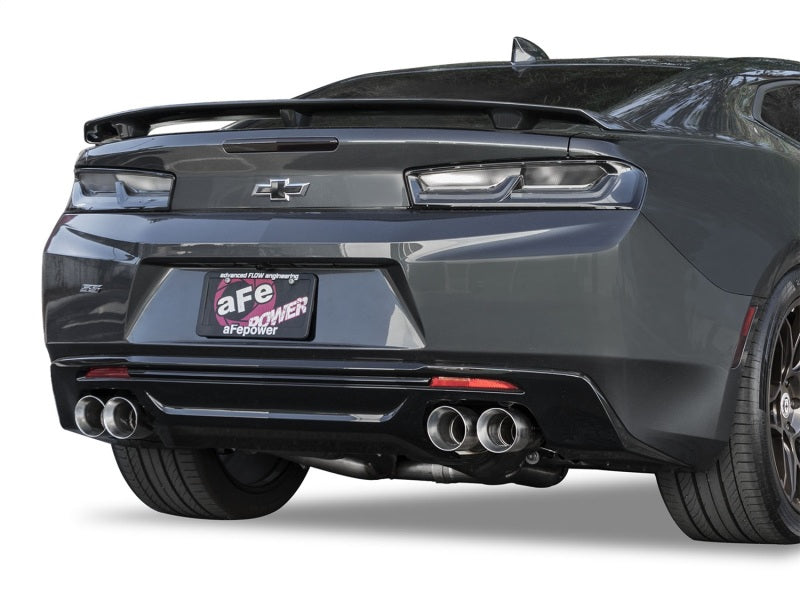 aFe MACHForce XP 3in 304 Stainless Steel Cat-Back Exhaust 16-17 Chevy Camaro SS V8-6.2L-thumbmail-2