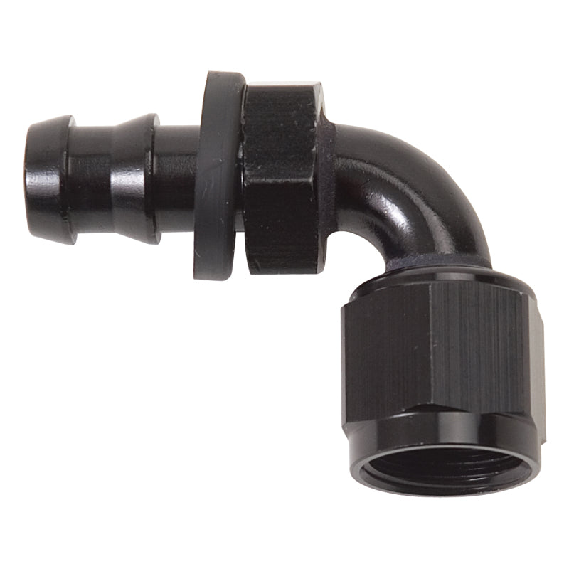 Russell Performance -4 AN Twist-Lok 90 Degree Hose End (Black)-thumbmail-2