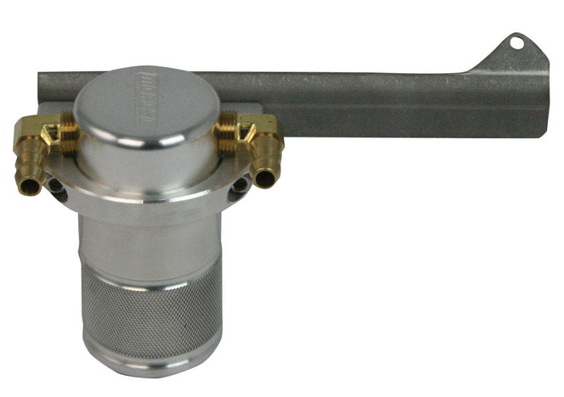 Moroso 13-18 Ford Focus ST Air/Oil Separator Catch Can - Small Body - Billet Aluminum-thumbmail-1