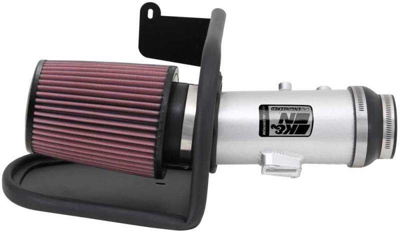 K&N 13-14 Honda Accord 3.5L V6 69 Series Typhoon Air Intake System - Silver Cold Air Intake Kit-thumbmail-15