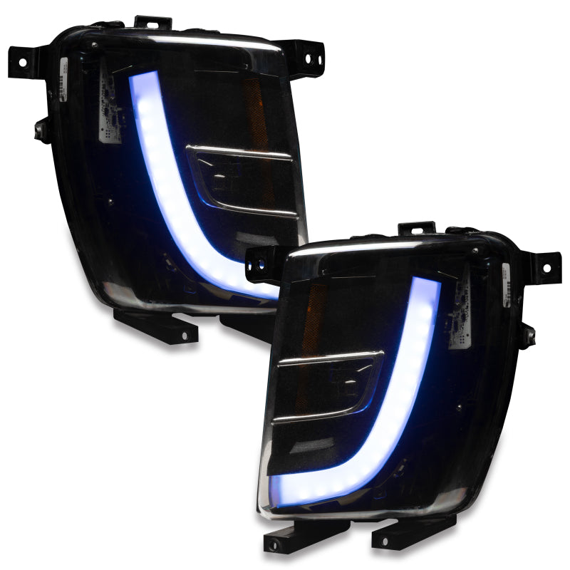 ORACLE Lighting 16-21 Tesla Model X Dynamic ColorSHIFT Headlight & Fog Light DRL Upgrade Kit-thumbmail-33