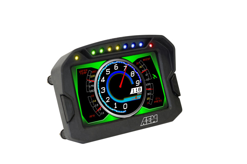 AEM CD-5LG Carbon Logging Digital Dash Display w/ Internal 10Hz GPS & Antenna-thumbmail-18