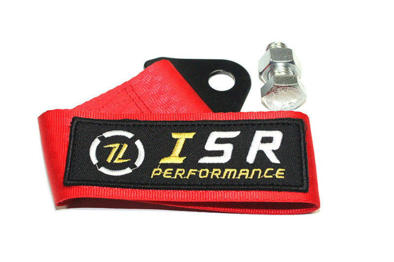 ISR Performance Universal Racing Tow Strap - Red-thumbmail-1