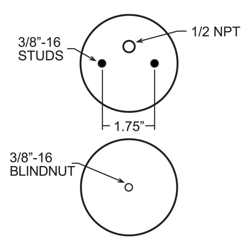 Firestone Ride-Rite Replacement Air Helper Spring 267C 1.5 (W217607882)-thumbmail-5