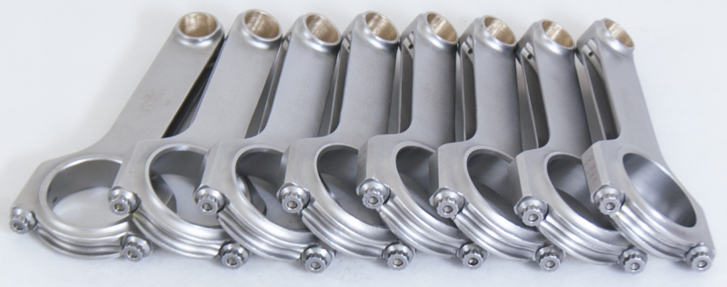 Eagle Chevrolet 6.300in Length 2.100in Journal Diameter H-Beam Connecting Rods (Set of 8)-thumbmail-1