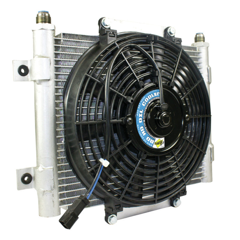 BD Diesel Xtrude Trans Cooler w/Fan 5.5in-thumbmail-3