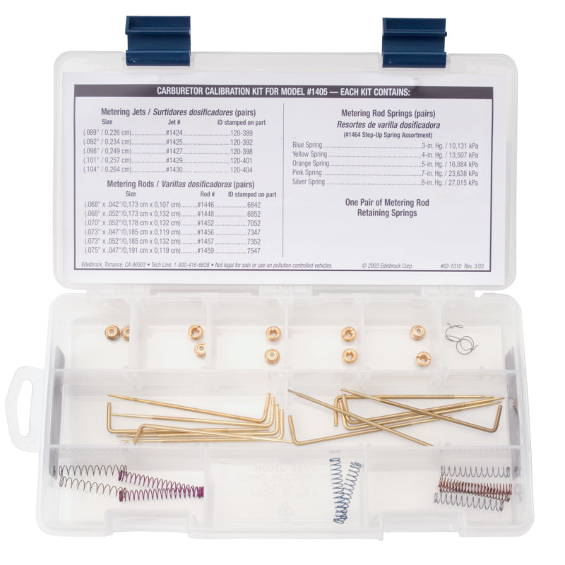 Edelbrock Jet / Rod Kit for 1405-thumbmail-9