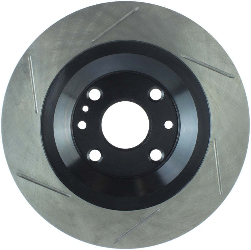 StopTech Power Slot 01-05 Mazda Miata Sport Suspension/Turbo SportStop Slotted Rear Left Rotor-thumbmail-5