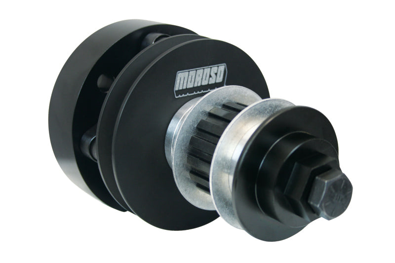 Moroso Ford Big Block 429-460 Dry Sump & Vacuum Pump Drive Kit - Flange Style w/Pulleys-thumbmail-1