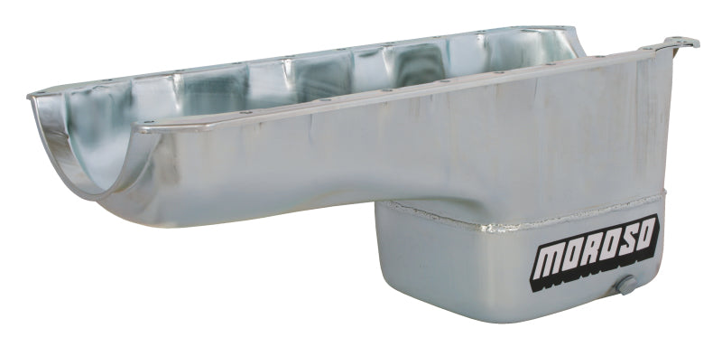Moroso Chevrolet Big Block Mark IV Extra Deep Wet Sump 8qt 9.75in Steel Oil Pan-thumbmail-1