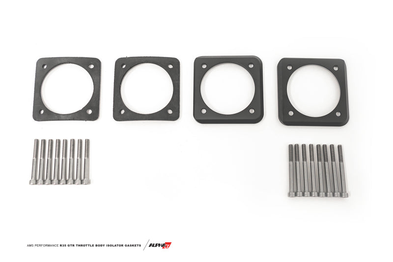 AMS Performance 2009+ Nissan GT-R Throttle Body Isolators-thumbmail-4