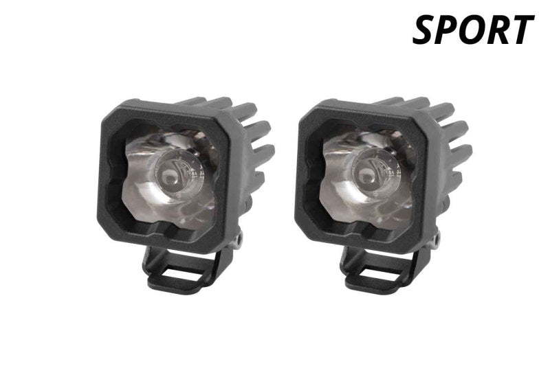 Diode Dynamics Stage Series C1 LED Pod Sport - White Wide Standard ABL (Pair)-thumbmail-6