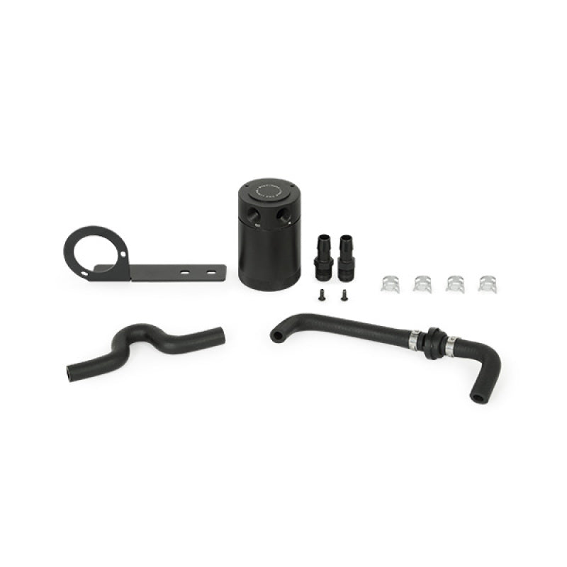Mishimoto 2017+ Honda Civic Type R Baffled Oil Catch Can Kit - Black-thumbmail-3