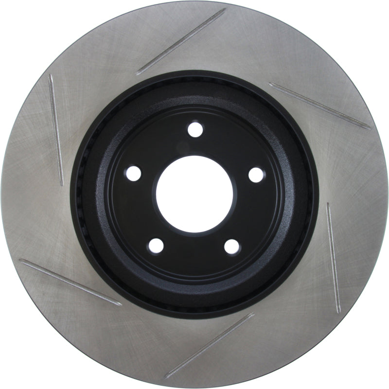 StopTech 13-15 Nissan Pathfinder Slotted Front Left Rotor-thumbmail-8