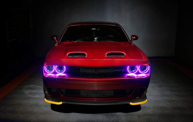 Oracle 15-21 Dodge Challenger Dynamic Surface Mount Headlight Halo Kit - ColorSHIFT - Dynamic-thumbmail-17