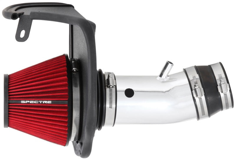 Spectre 11-14 Challenger/Charger V8-6.4L F/I Air Intake Kit - Polished w/Red Filter-thumbmail-12