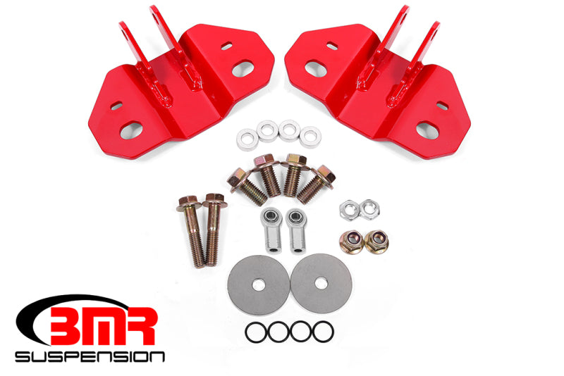 BMR Suspension 15-19 Ford Mustang Rear Upper Shock Mount- Red-thumbmail-1
