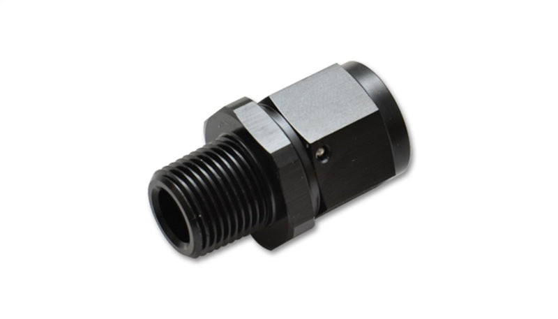 Vibrant -12AN to 1/2in NPT Female Swivel Straight Adapter Fitting-thumbmail-2
