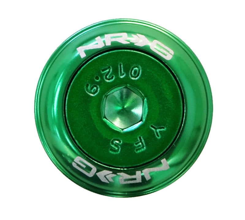 NRG Fender Washer Kit w/Color Matched M8 Bolt Rivets For Plastic (Green) - Set of 8-thumbmail-3
