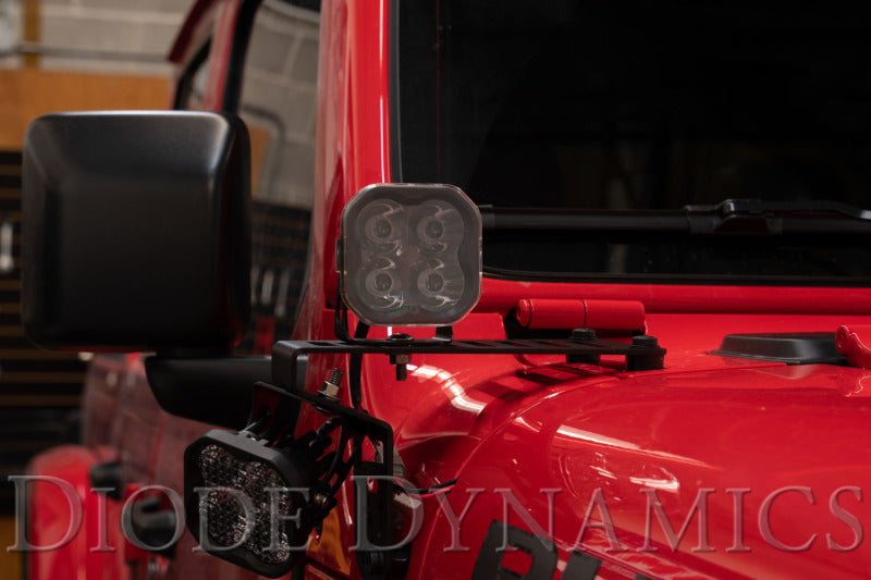 Diode Dynamics SS3 LED Pod Cover Round - Clear-thumbmail-7