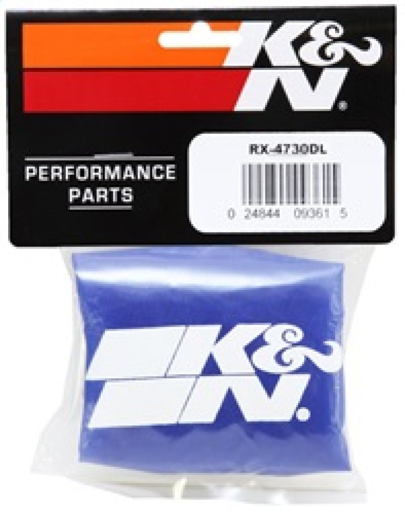 K&N Drycharger Air Filter Wrap Blue for RX-4730-thumbmail-3