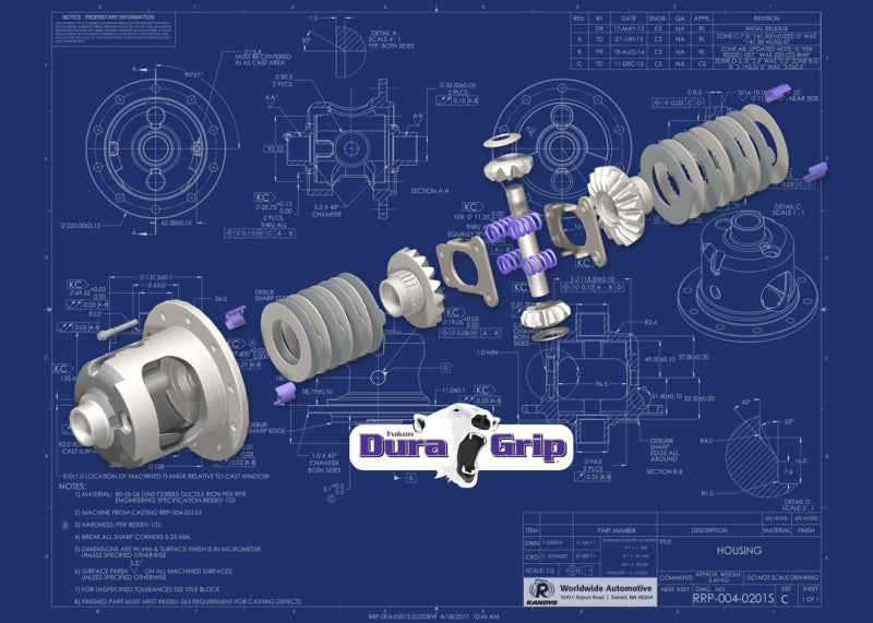 Yukon Gear Dura Grip Positraction For Ford 8.8in w/ 31 Spline Axles-thumbmail-11