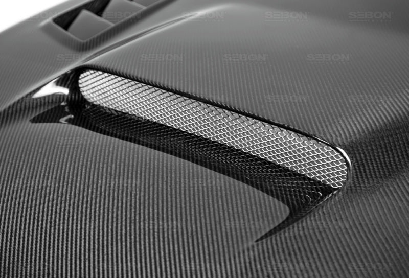 Seibon 08-09 Subaru WRX/STi CW-style Carbon Fiber Hood-thumbmail-6