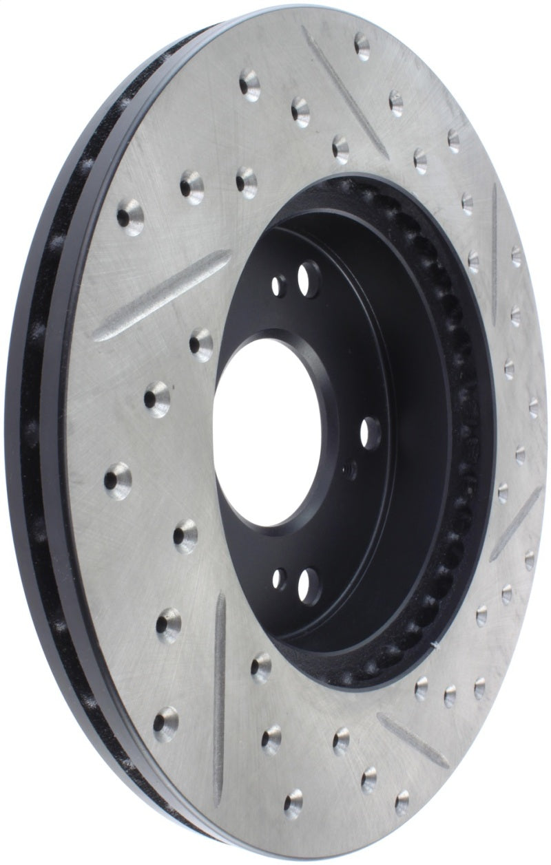 StopTech 02-06 Acura RSX Slotted & Drilled Right Front Rotor-thumbmail-7