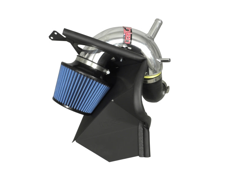 Injen 13-14 Hyundai Genesis Coupe 2.0L 4cyl Turbo GDI Polished Short Ram Intake w/ Heat Shield-thumbmail-2