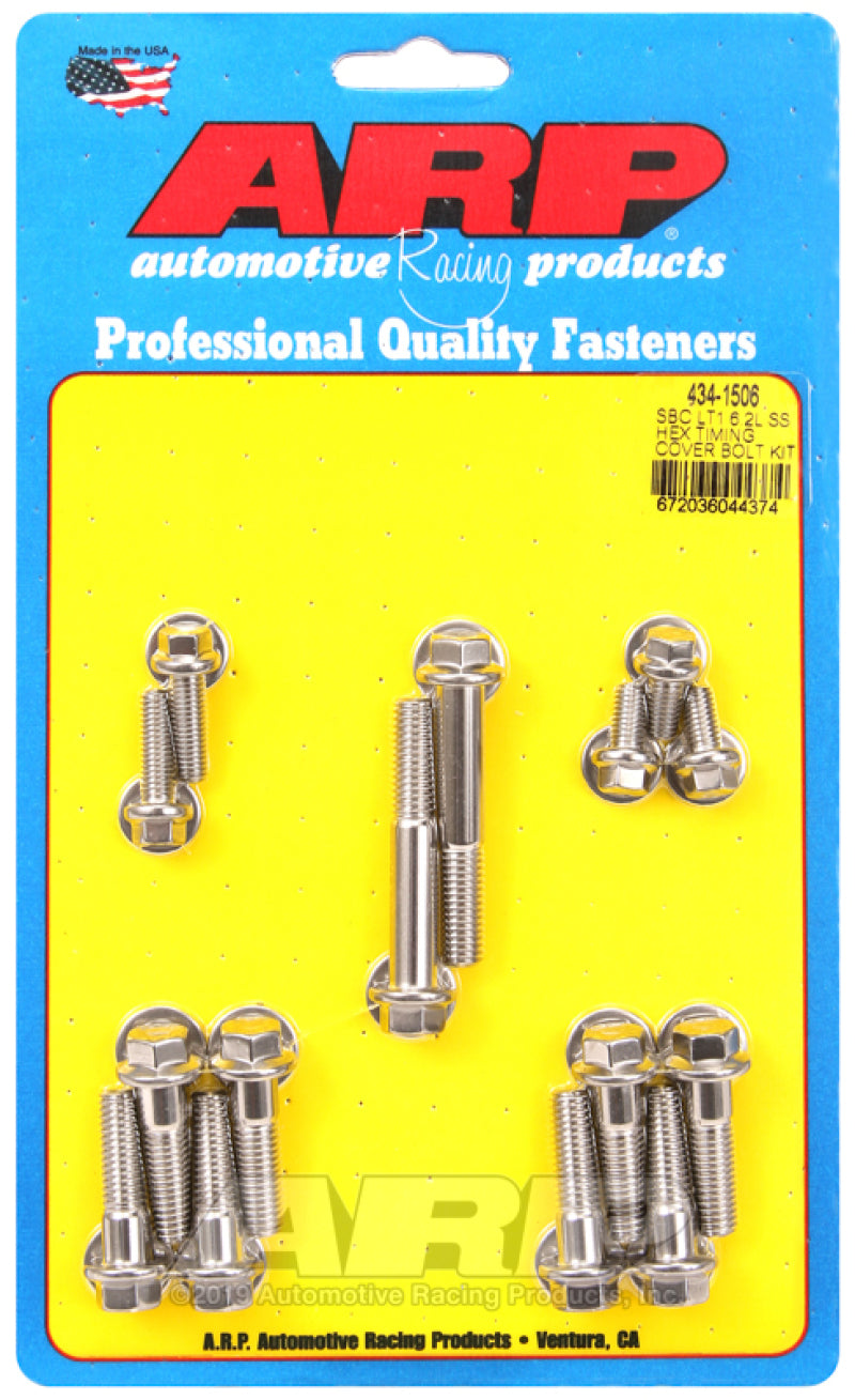 ARP LT1 6.2L SS Hex Timing Cover Bolt Kit-thumbmail-1