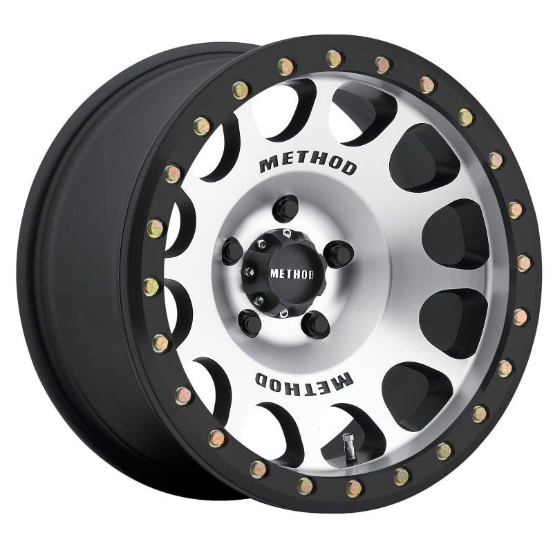 Method MR105 Beadlock 17x9 -38mm Offset 6x5.5 108mm CB Machined w/Matte Black Ring Wheel-thumbmail-1