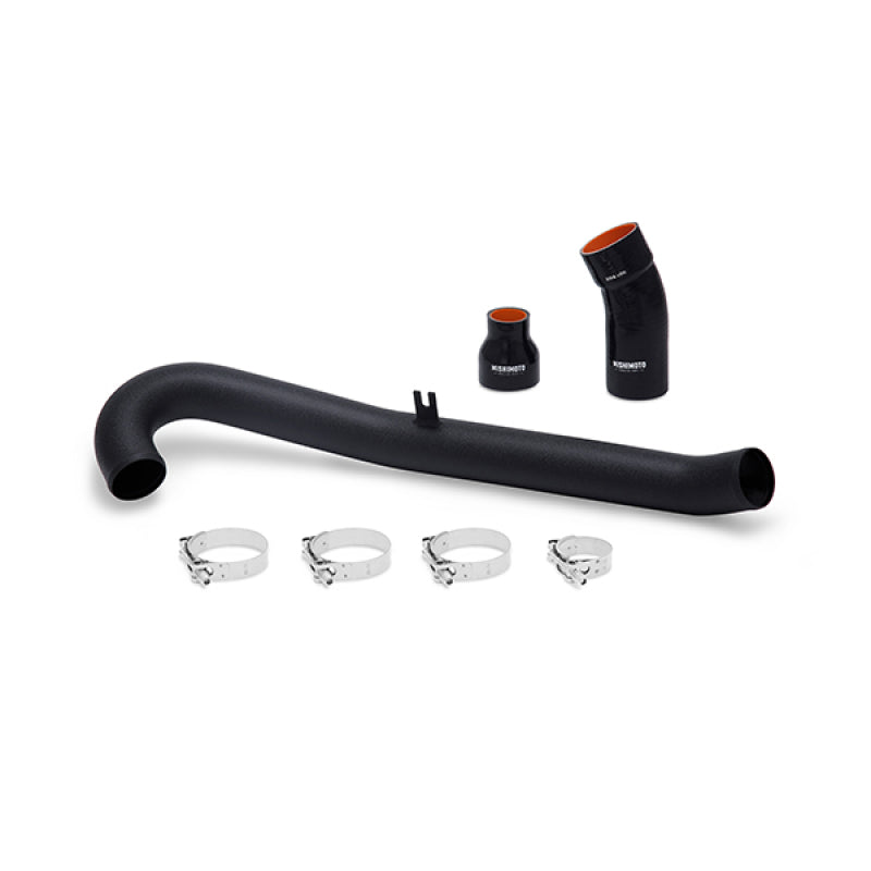 Mishimoto 2014+ Ford Fiesta ST Hot-Side Intercooler Pipe Kit - Wrinkle Black-thumbmail-3