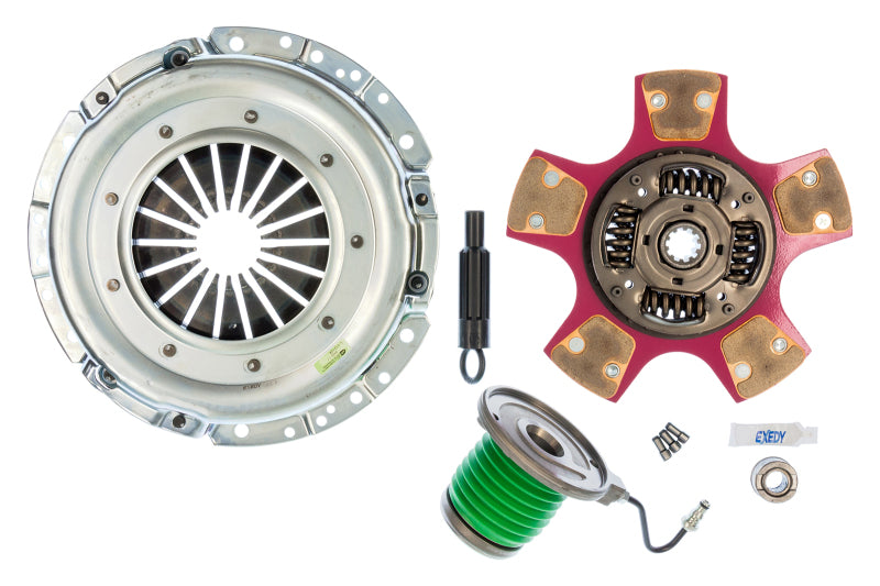 Exedy 2005-2010 Ford Mustang V8 Stage 2 Cerametallic Clutch Paddle Style Disc w/Hydraulic SC-thumbmail-2