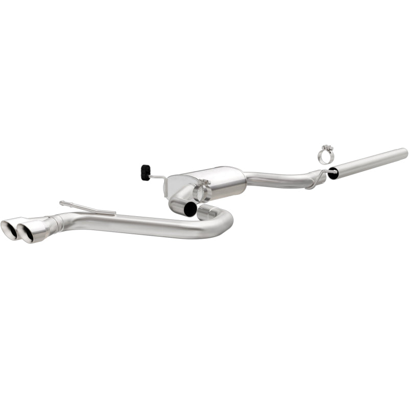 MagnaFlow Sys C/B 2015 Volkswagen Golf 1.8L 2.5in SS Dual Driver Side Exit Polished 3 Tip-thumbmail-2