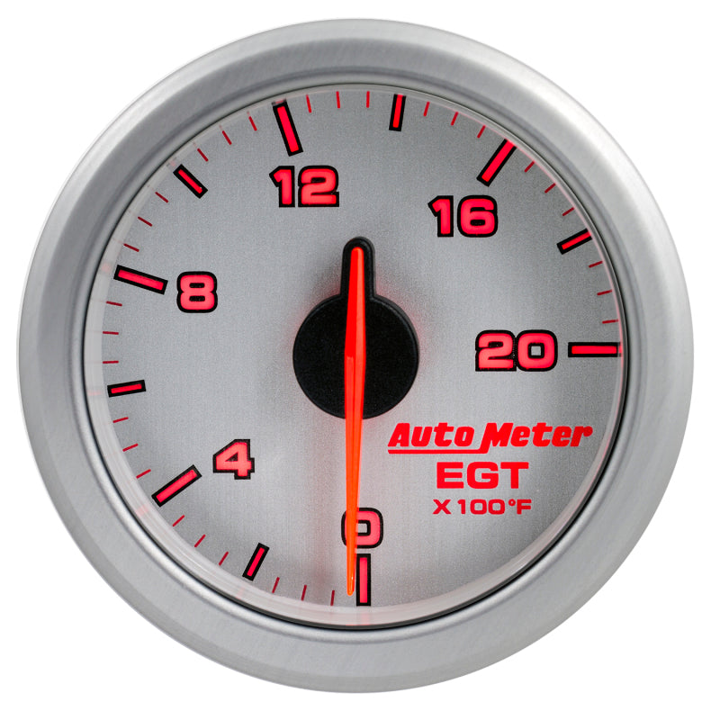 Autometer Airdrive 2-1/16in EGT Gauge 0-2000 Degrees F - Silver-thumbmail-6