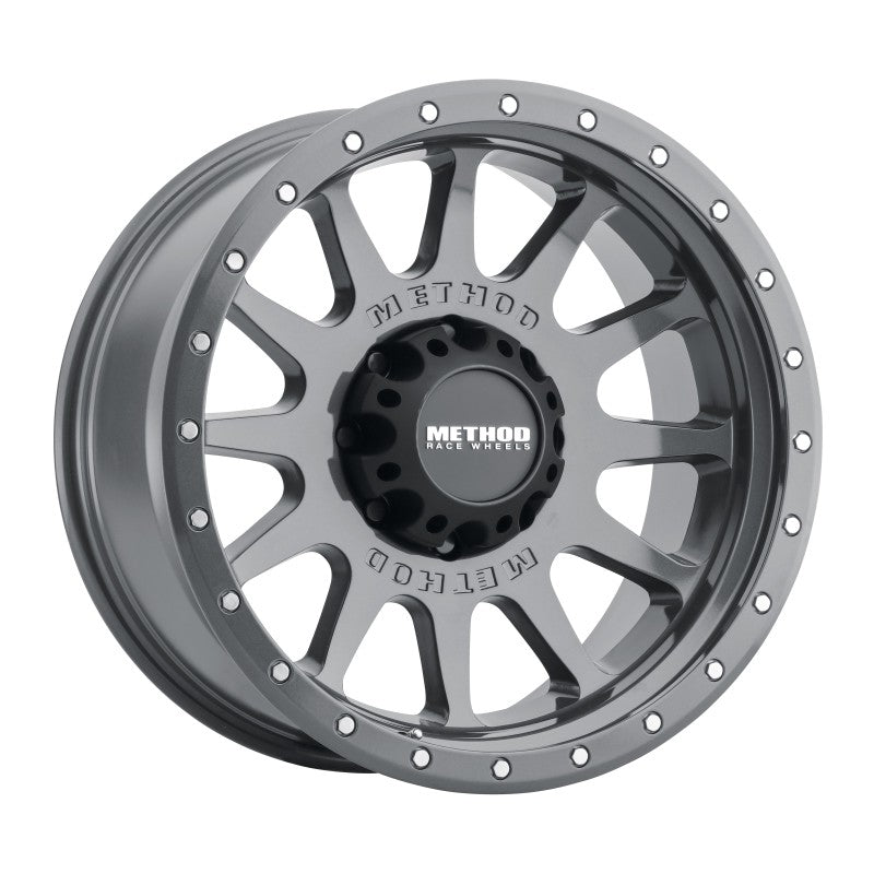 Method MR605 NV 20x10 -24mm Offset 8x170 124.9mm CB Gloss Titanium Wheel-thumbmail-2