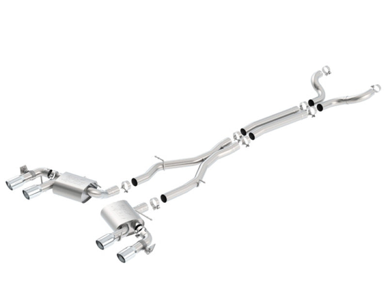 Borla 2017+ Chevy Camaro ZL1 6.2 ATAK Catback Exhaust w/ Dual Split Rear Exit-thumbmail-2