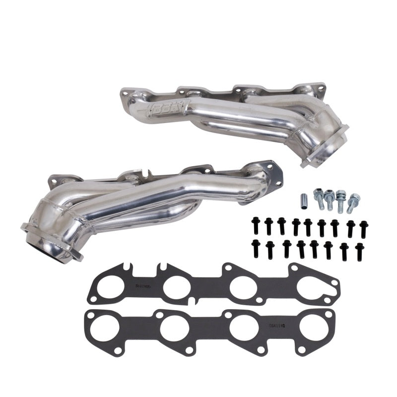 BBK 05-15 Dodge Challenger Charger 5.7 Hemi Shorty Tuned Length Exhaust Headers 1-3/4 Silver Ceramic-thumbmail-3