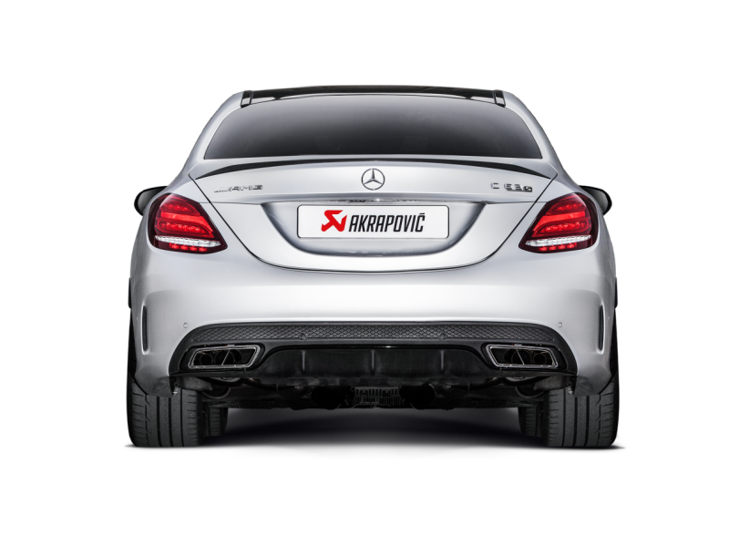 Akrapovic 15-17 AMG C63 Estate Evolution Line Cat Back (Titanium) w/ Carbon Tips (Req. Link Pipe)-thumbmail-9