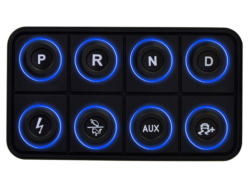 AEM EV 8 Button Keypad CAN Based Programmable Backlighting-thumbmail-5