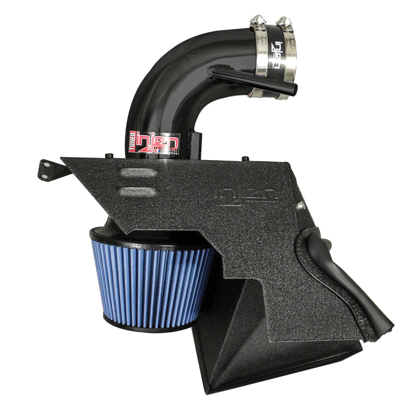 Injen 13 Hyundai Genesis Coupe  3.8L V6 Black Short Ram Intake w/ Heat Shield & Cover-thumbmail-2