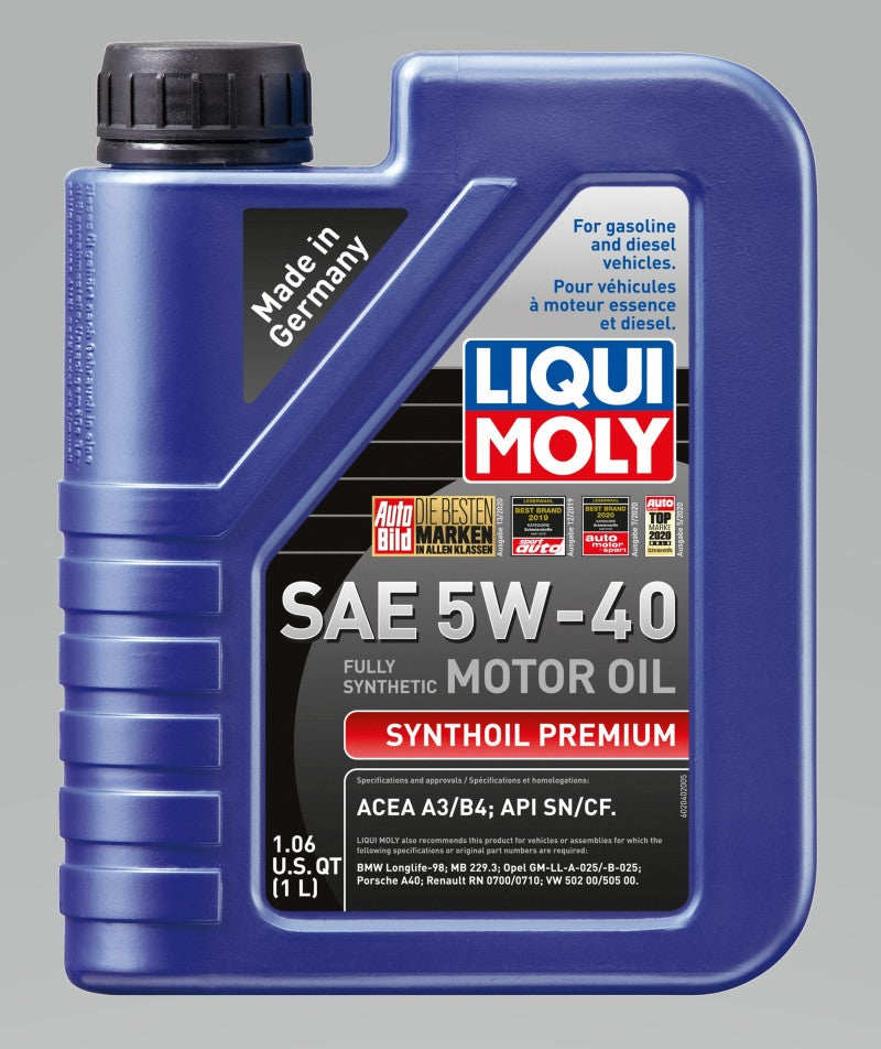 LIQUI MOLY 1L Synthoil Premium Motor Oil SAE 5W40-thumbmail-2