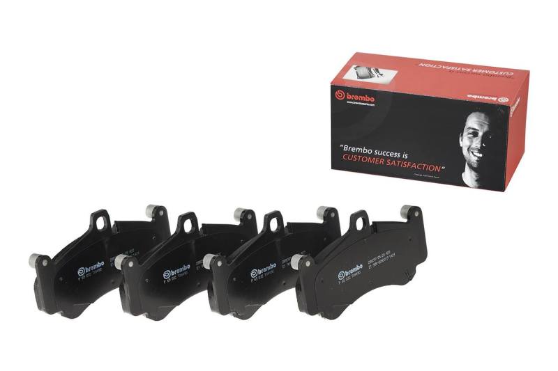 Brembo 17-20 Mercedes-Benz AMG GT Premium Low-Met OE Equivalent Pad - Rear-thumbmail-1