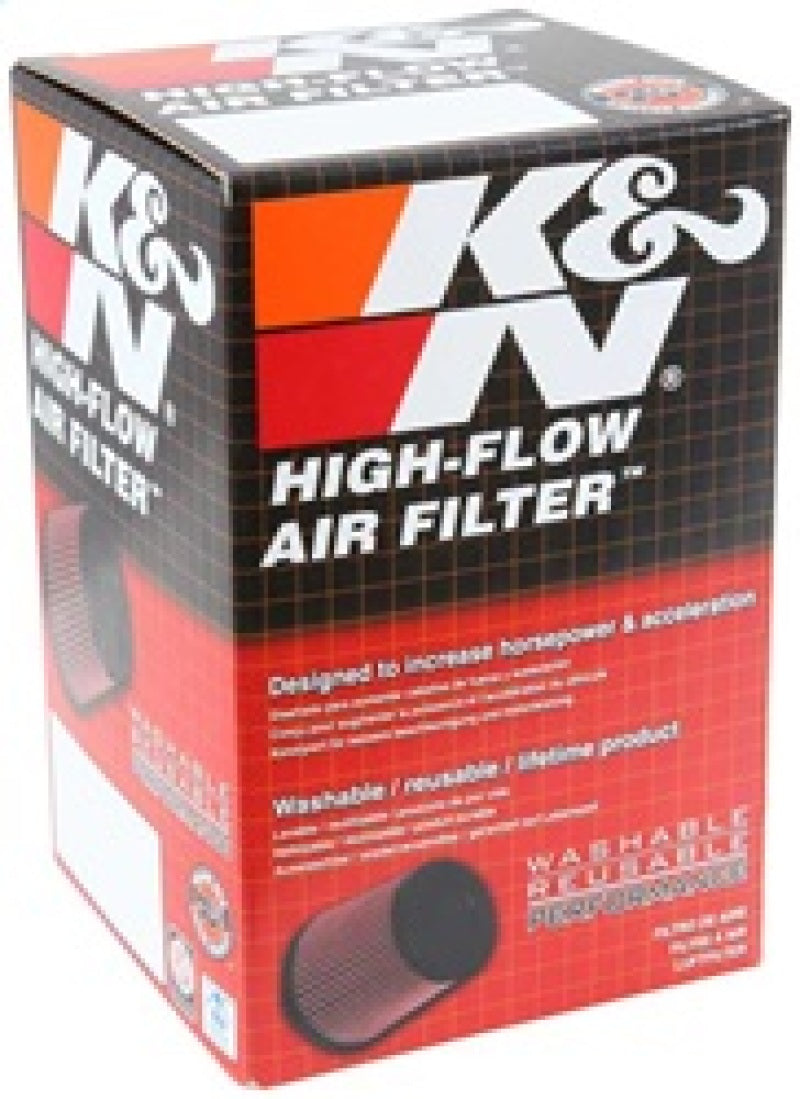 K&N Filter Universal Rubber Filter 3  Flange 4 1/2 Base inch 3 1/2 inch Top 5 3/4 inch Height-thumbmail-16
