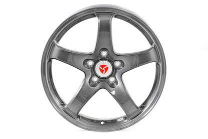 Ark Performance AB-5SP Flow Forged Wheel | Brushed Face Gunmetal | 18X8.5 | Offset 35 | PCD 5X114.3 | Centerbore 67.1