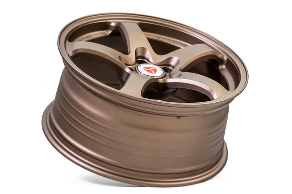 Ark Performance AB-5SP Flow Forged Wheel | Satin Bronze | 18X9.0 | Offset 25 | PCD 5X114.3 | Centerbore 67.1