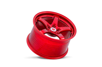 Ark Performance AB-5SP Flow Forged Wheel |CANDY RED | 18x10.5 | Offset 35| PCD 5x112 | Centerbore 66.6