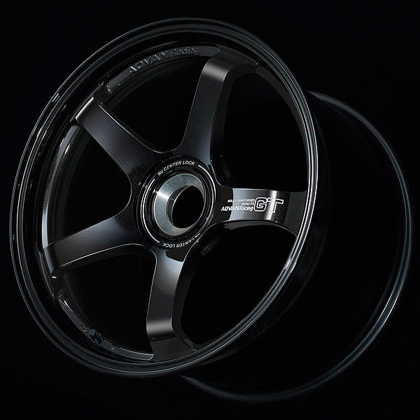 Advan GT Premium Version (Centerlock) 18x12.0 +47 Racing Titanium Black Wheel (Porsche)