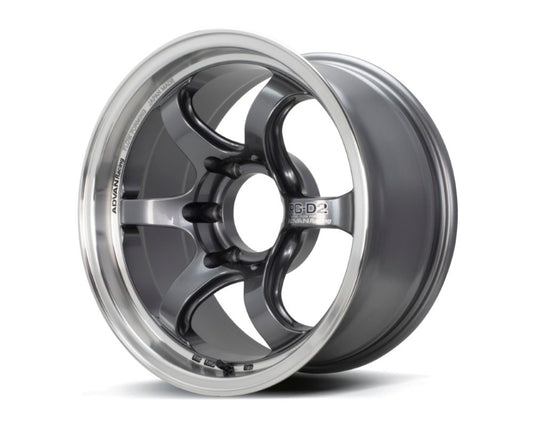 Advan RG-D2 17X8.5 -10 6x139.7 - Machining & Racing Hyper Black